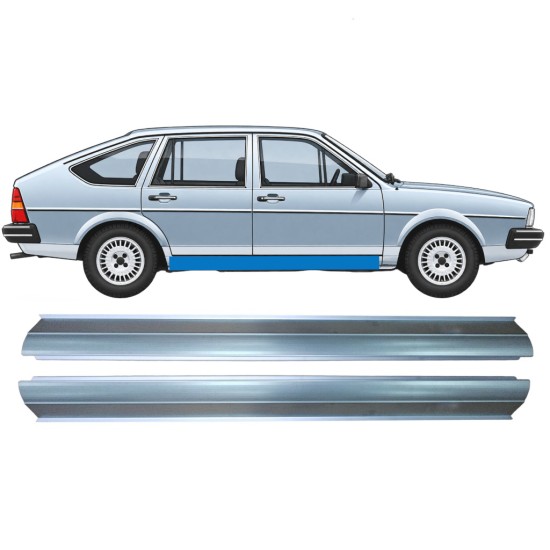Kynnyspelti korjauspaneeli varten Volkswagen Passat B2 1980-1988 / Vasen = Oikea (symmetrinen) / COMBI / SEDAN / HATCHBACK / Sarja 11262