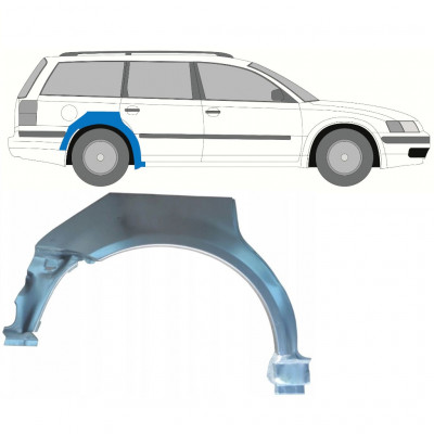 Takalokasuoja korjaussarja varten VW Passat B5 1996-2005 / Oikea / COMBI 8919