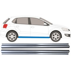 Kynnyspelti korjauspaneeli varten Volkswagen Polo 2009-2017 / Vasen / Oikea / Vasen+Oikea / Sarja 12910