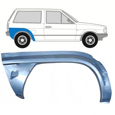 Takalokasuoja korjaussarja varten VW Polo 1981-1984 / Oikea 7116