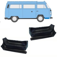 Astinlauta osakokonaisuus varten Volkswagen Transporter T2 1967-1979 / Vasen+Oikea / Sarja 10346