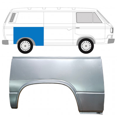 Takalokasuoja korjaussarja varten VW Transporter T3 1979-1992 / Oikea 7136