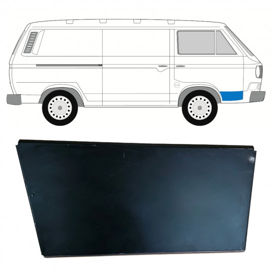 Etuoven ulompi korjausosa varten VW Transporter T3 1979-1992 / Oikea 11089