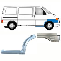 Kynnyksen, etulokasuojan ja etulokasuojan korjauspaneeli varten Volkswagen Transporter T4 1996-2003 / Oikea / Sarja 10041
