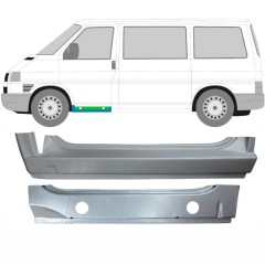 Sisäinen ja ulkoinen etukynnyksen korjauspaneeli varten Volkswagen Transporter T4 1990-2003 / Vasen / Sarja 9906