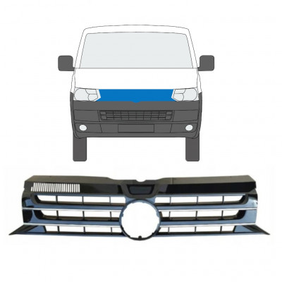 Säleikkö varten Volkswagen Transporter T5 2009-2015 8978