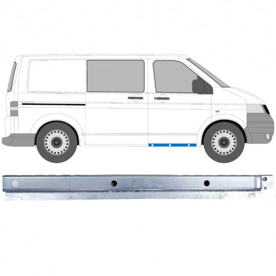 Etuoven kynnys sisäosa varten VW Transporter T5 2003-2015 / Oikea 11999