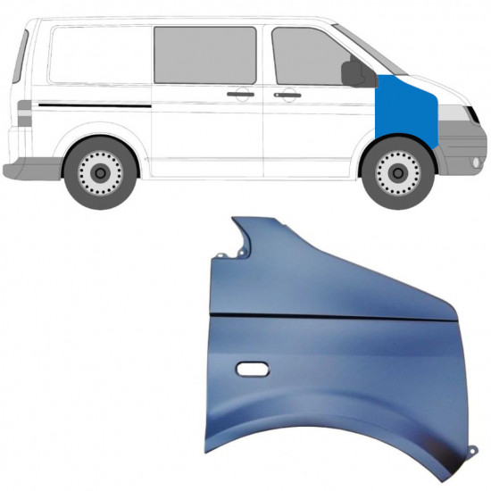 Etulokasuoja varten VW Transporter T5 2003-2015 / Oikea 8176