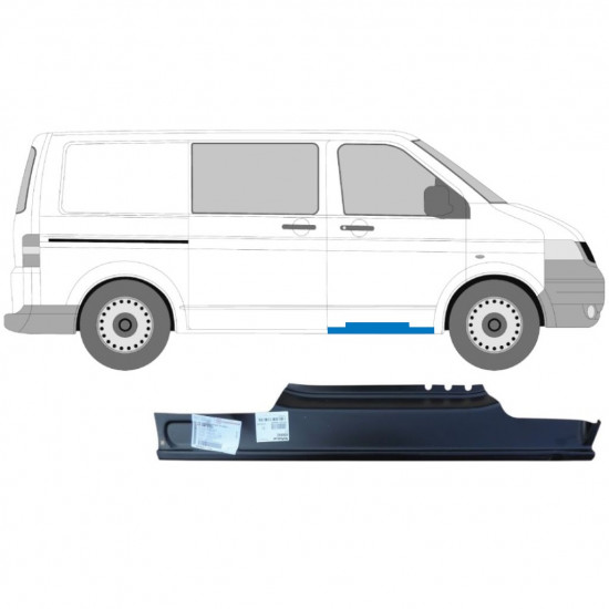 Helmapelti etuoven alle varten VW Transporter T5 2003-2015 / Oikea 5258