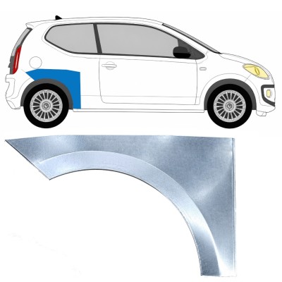 Takalokasuoja korjaussarja varten Volkswagen UP! 2011- / Oikea 17208