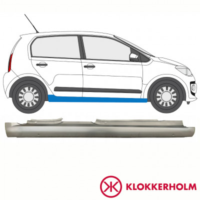 Kynnyspelti korjauspaneeli varten Volkswagen UP! 2011- / Oikea 10863