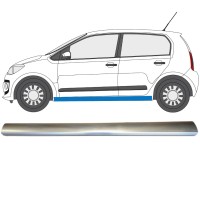 Kynnyspelti korjauspaneeli alempi osa varten Volkswagen UP! 2011- / Vasen 14819
