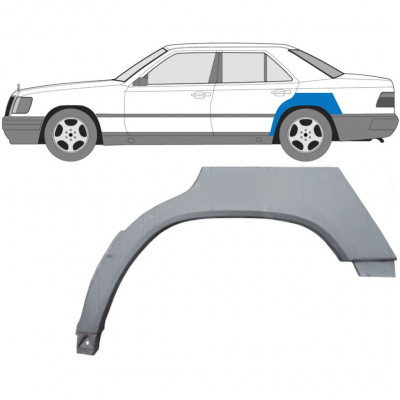 Takalokasuoja korjaussarja varten Mercedes W124 1984-1996 / Vasen 6759