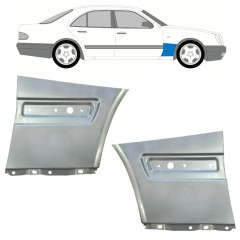 Etulokasuojan korjauspelti varten Mercedes E-Class W210 1995-2003 / Vasen+Oikea / Sarja 14703