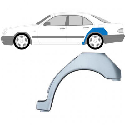 Takalokasuoja korjaussarja varten Mercedes E-class 1995-2003 / Vasen 6722