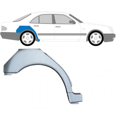 Takalokasuoja korjaussarja varten Mercedes E-class 1995-2003 / Oikea 6721