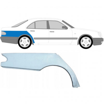 Takalokasuoja korjaussarja varten Mercedes E-class 1995-2003 / Oikea 6723