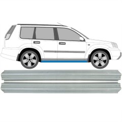 Kynnyspelti korjauspaneeli varten Nissan X-Trail 2001-2007 / Vasen+Oikea / Sarja 10599