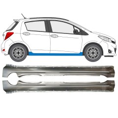 Kynnyspelti varten Toyota Yaris 2011-2020 / Vasen+Oikea / Sarja 14587