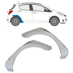 Takalokasuoja korjaussarja varten Toyota Yaris 2011-2020 / Vasen+Oikea / Sarja 14593