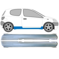 Kynnyspelti varten Toyota Yaris 1999-2005 / Vasen+Oikea / Sarja 9214