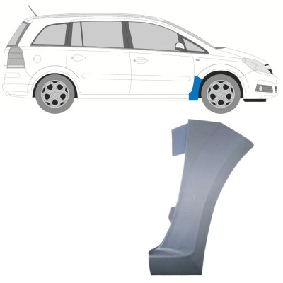 Etulokasuojan korjauspelti varten Opel Zafira B 2005-2012 / Oikea 16850