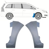 Etulokasuojan korjauspelti varten Opel Zafira B 2005-2012 / Vasen+Oikea / Sarja 16852