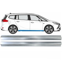 Kynnyspelti korjauspaneeli alempi osa varten Opel Zafira C 2012-2019 / Vasen+Oikea / Sarja 17041