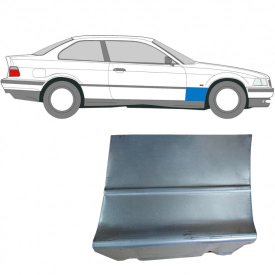 Etulokasuojan korjauspelti varten BMW E36 3 1990-2000 / Oikea / COUPE 6210