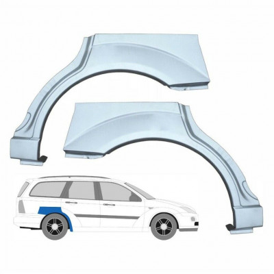 Takalokasuoja korjaussarja varten Ford Focus 1998-2007 / Vasen+Oikea / COMBI / Sarja 6292