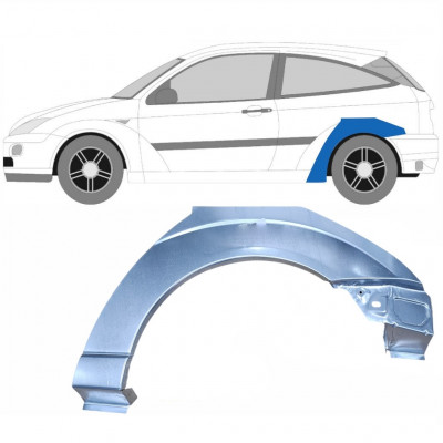 Takalokasuoja korjaussarja varten Ford Focus 1998-2007 / Vasen 6285