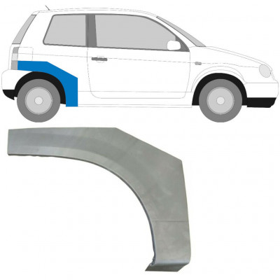 Takalokasuoja korjaussarja varten VW Lupo Seat Arosa 1998-2005 / Oikea 5046