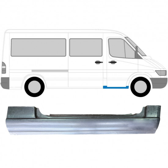 Helmapelti etuoven alle varten Mercedes Sprinter 1995-2006 / Oikea 5812