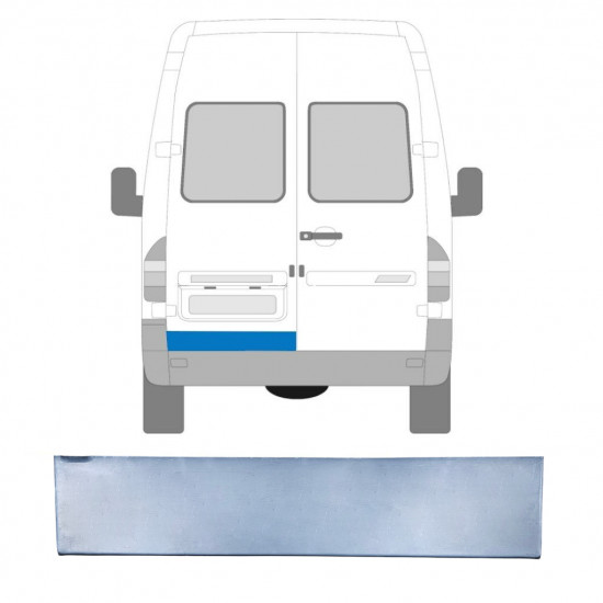 Korjauspellit takaoven varten Mercedes Sprinter 1995-2006 / Vasen 5337