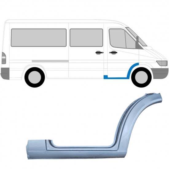 Astinlauta osakokonaisuus varten Mercedes Sprinter 1995-2006 / Oikea 5809