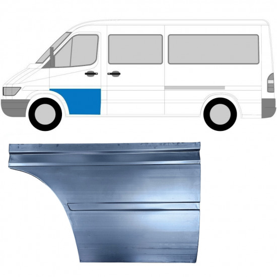 Etuoven korjausosa varten Mercedes Sprinter 1995-2006 / Vasen 5789