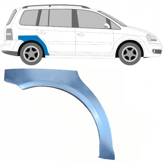 Takalokasuoja korjaussarja varten VW Touran 2003-2015 / Oikea 5107